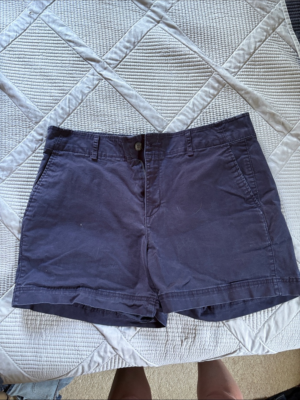 Women's Classic Casual Navy Shorts